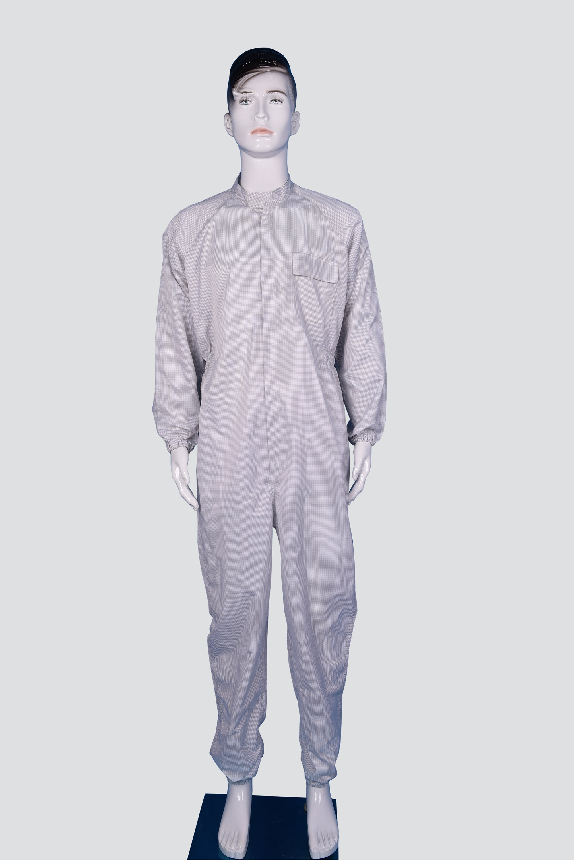 防靜電凈化立領連體服0.25網格YY-B1002-1